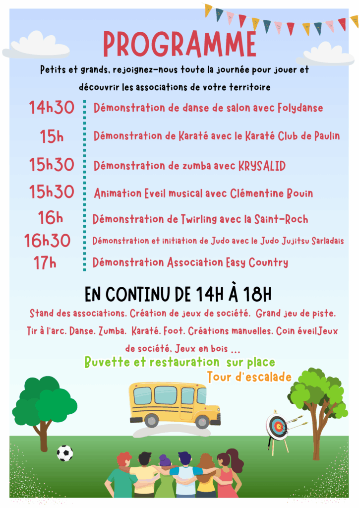 Journée de Associations et du jeu 2025