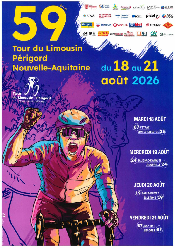 Tour du limousin Affiche