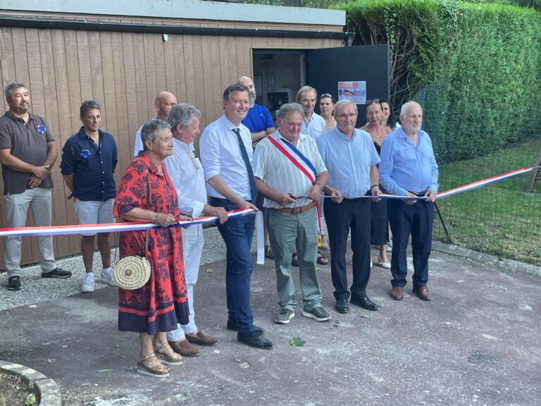 L'inauguration de la chaudière biomasse de Sainte-Mondane